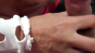 2 juicy vaginas for one giant ramrod! My stepsister and I! Part 1.