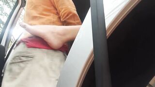 Feet Bait awaiting for a stranger