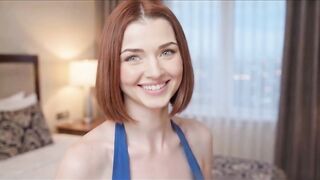 CASSANDRA, a youthful, shy, breasty, red-haired French woman, a inexperienced amateur, is willing to shoot her 1st porn film and sign the contract. [AI]
