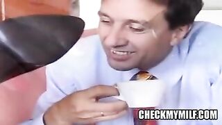 Check My mother I'd like to fuck taking one up her booty