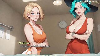 This guy Gets a Biggest Boner In Front of Four Hot Beauties - Moonripple Lake 07 Developed By BCG - CG Porn Game