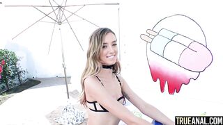 TRUE ANAL – Slender blond Haley Reed needs greater amount anal
