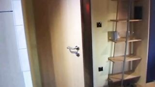 German Golden-haired Indecent mother I'd like to fuck with Large Natural Boobs Sucks a Hard Jock Cumming on Her Cunt