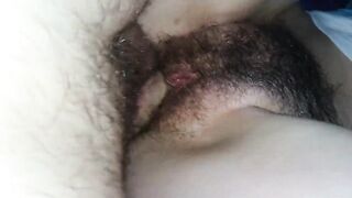 Constricted curly vagina.