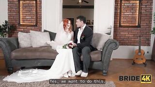 BRIDE4K. The Spouse can't expect to lick his Bride's Gap
