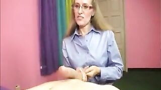 Concupiscent Golden-haired mother I'd like to fuck Likes This Youthful Weenie