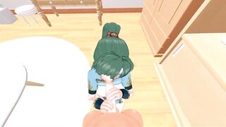 Lyn likes sucking your penis and giving a tit job. Large breasts!