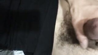 Jerk tease edging to build up spunk flow