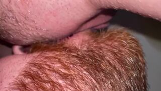 FAN REQUEST His POV Cross Streaming w/ mother I'd like to fuck & soaking her snatch. I lick her pissy clitoris when complete