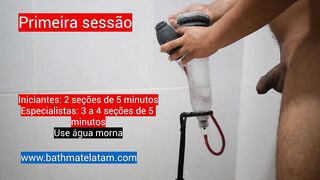 Como usar o Bathmate HYDROXTREME - Guia rápido passo a passo