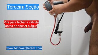 Como usar o Bathmate HYDROXTREME - Guia rápido passo a passo
