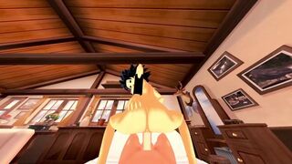 Banging the Saiyan Caulifla from your POV - Dragon Ball Super Manga.