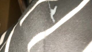 After hard work close up spunk flow uncut knob stroke solo climax tugjob masturbate load 4k 60fps