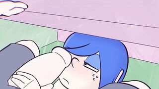 Quick Oral-job Below The Table At Restaurant ( Parody Toon )