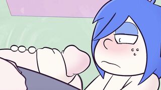 Quick Oral-job Below The Table At Restaurant ( Parody Toon )