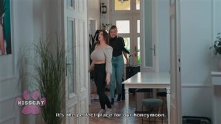 Honeymoon Stepmoms Luna Doll Catches Stepson for Cowgirl Ride Then Kisscat Gets Secret Creampie