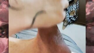 Fleshly youthful stud worships u in nice-looking synth vioce