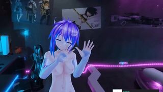 Project Melody - Breasts and Cunt . VR SEX . Future Sex gal for Masturbating