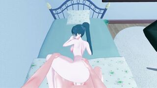 Lyn likes getting banged from behind.