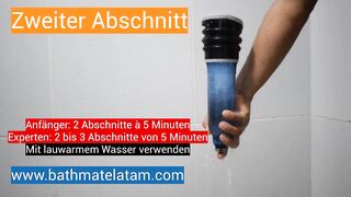 So verwenden Sie Bathmate HYDROMAX - Schnelle Schritt-für-Schritt-Anleitung