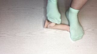 Crush sextoy femdom in socks