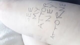 MissLexiLoup hawt curvy butt female stroking anal opening orgasm ahead POV