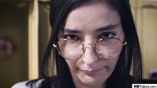 Nerd Schoolgirl Takes Revenge On School Bully