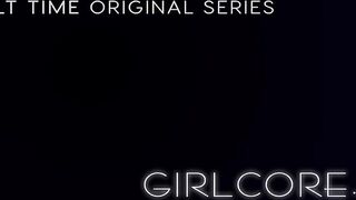 GIRLCORE Nerd Lesbians Blinded By Science & Hot Virtual MILF
