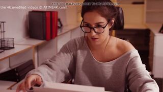 Intern And Lesbian Boss Do It In The Office