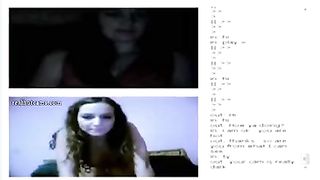 Two Horny Teens masturbating on cam2cam