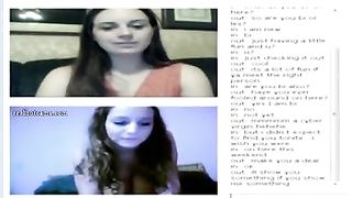 Two Horny Teens masturbating on cam2cam