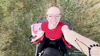 We went on an Off-Road ride that turned into Spontaneous Outdoor Sex (POV) - Real Amateur Pair