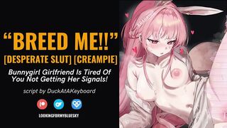 Bunnygirl Wishes U to Breed Her NOW!! [Cum Fetish] [Pheremones] [Creampie]