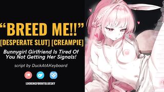 Bunnygirl Wishes U to Breed Her NOW!! [Cum Fetish] [Pheremones] [Creampie]