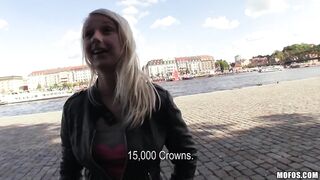 Public Pickups - Cute Amateur Golden-haired Tonya Likes Dick