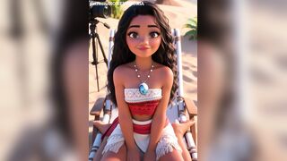 Moana CG toon porn animation my Remake