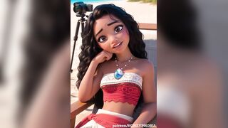 Moana CG toon porn animation my Remake