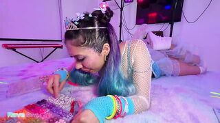 Penelope Woods Shows Off Her Anal Plug And Gets Her Twat Creampied!