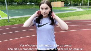 Teen Whore Oral and Banging After Sport Instructions