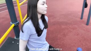 Teen Whore Oral and Banging After Sport Instructions