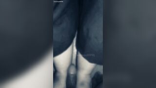 Seeing my stepmom's butt turned me on, so I got her to jerk me off