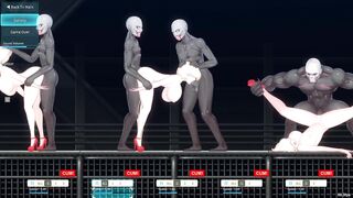 Blondes Group-fucked By Alien Zombies