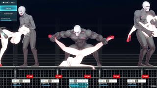 Blondes Group-fucked By Alien Zombies