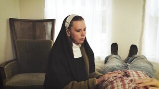 Hawt Sexy mother I'd like to fuck Nun Asks the Grounds Keeper to Let Her Play With His Hard Wang. Silence_Autumn J Cooper