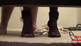 Cuckold Watches Underneath the Couch During the time that Wife Cheats!