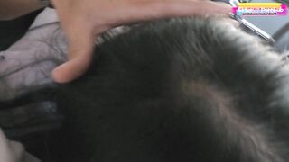ORIENTAL THAI CALLEGE ORAL IN CAR อมควยในรถ