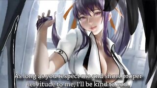 [FayGrey] [Gremory mansion pt.1] Akeno takes your bondage test (Joi Ruin Cei Degradation).