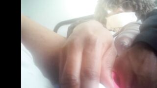 BIZARRE CLOSE-UP 4-INCH MEGA CLITORIS PUMP, JERK AND CUM [Livestreamed]