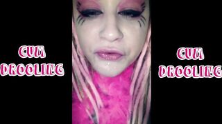 Cum Drooling with slurping sounds extended
