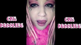 Cum Drooling with slurping sounds extended